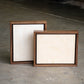 WALNUT FRAMED PANEL | 8 x 10 | 2 Pack