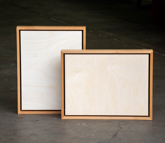 ALDER FRAMED PANEL | 12 x 16 | 2 Pack